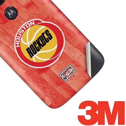 NBA Houston Rockets Hardwood Classics Moto E5 Play Skin